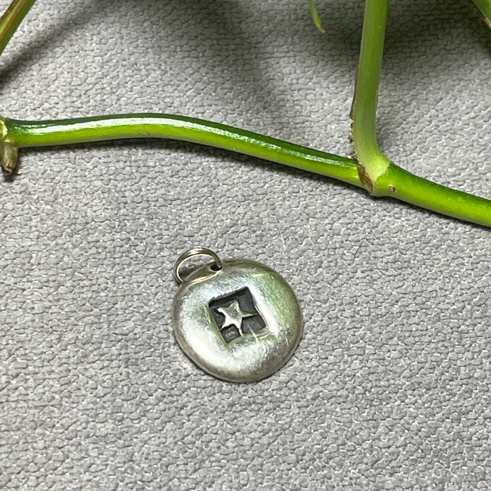 925 Silver Star Charm Pendant